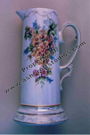Tankard with Grapes and Wild Roses